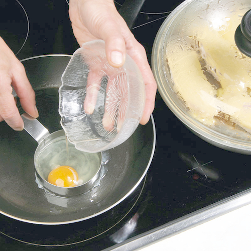 Putensteaks mit Schinken und Käse überbacken: Wikimeat