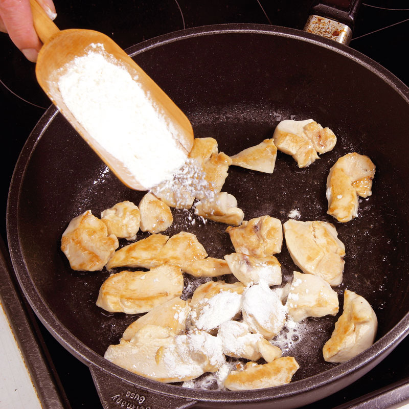 Curry-Geschnetzeltes mit Mango: Wikimeat